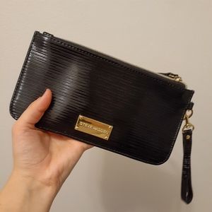Steve Madden Vegan Patent Leather Clutch Wallet
